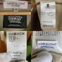 MARK&LONA マークアンドロナ Wile E Camo Cashmere Sweater コヨーテ カモフラージュ カシミヤセーター パーカー グリーン MLM-3C-AB23 Size 48 福生店