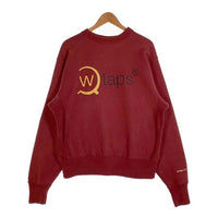 NEIGHBORHOOD ネイバーフッド オールド WTAPS プリント スウェットトレーナー ボルドー USA製 Size M 福生店