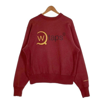 NEIGHBORHOOD ネイバーフッド オールド WTAPS プリント スウェットトレーナー ボルドー USA製 Size M 福生店