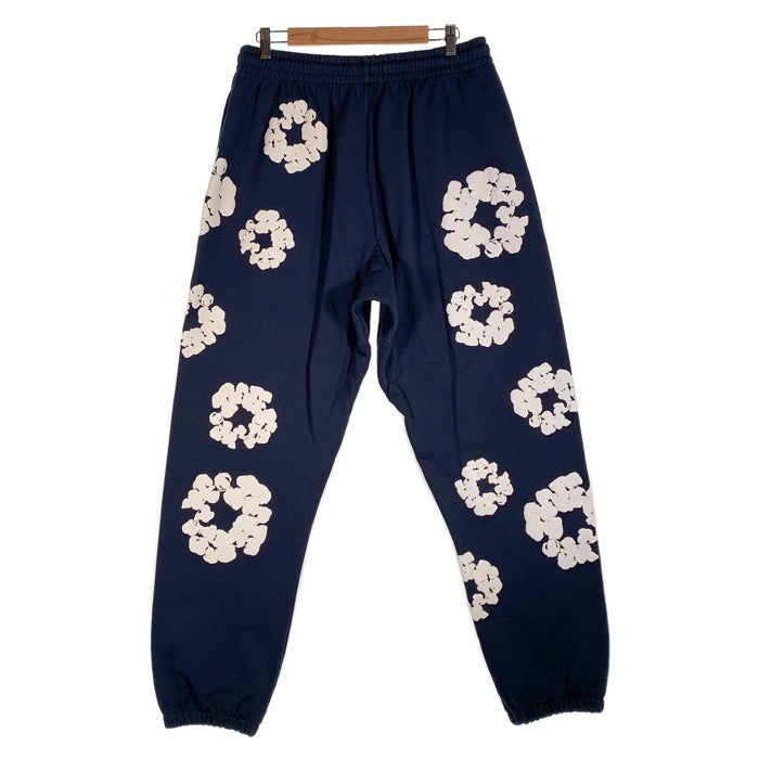 DENIM TEARS デニムティアーズ COTTON WREATH SWEAT PANTS コットンリース スウェットパンツ ネイビー Size XL 福生店