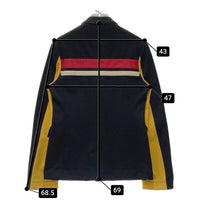 JUNYA WATANABE COMME des GARCONS MAN ジュンヤワタナベ コムデギャルソンマン WS-S001 切替デザイン ジャージ素材 2B テーラードジャケット ブラック SizeS 瑞穂店