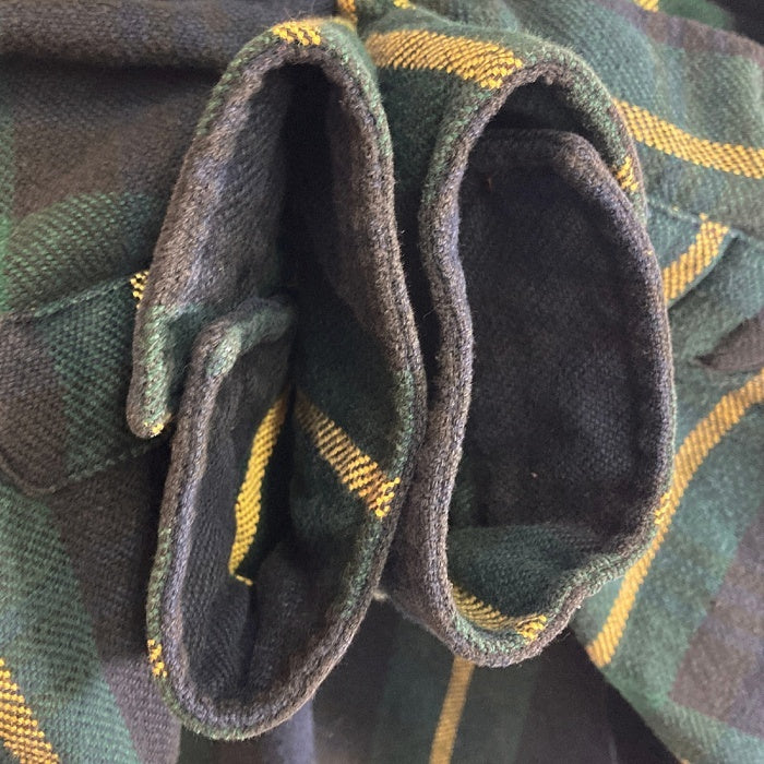 POLO SPORT ポロスポーツ ハーフジップ ネルパーカー チェック グリーン sizeXL 瑞穂店