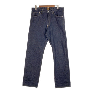 HUMAN MADE ヒューマンメイド 24SS STRAIGHT DENIM PANTS PAST INDIGO ストレートデニムパンツ インディゴ シンチバック 赤耳 HM28PT003 Size 34 福生店
