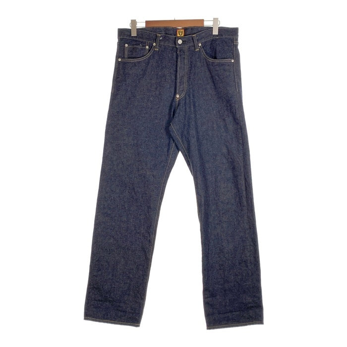 HUMAN MADE ヒューマンメイド 24SS STRAIGHT DENIM PANTS PAST INDIGO ストレートデニムパンツ インディゴ シンチバック 赤耳 HM28PT003 Size 34 福生店