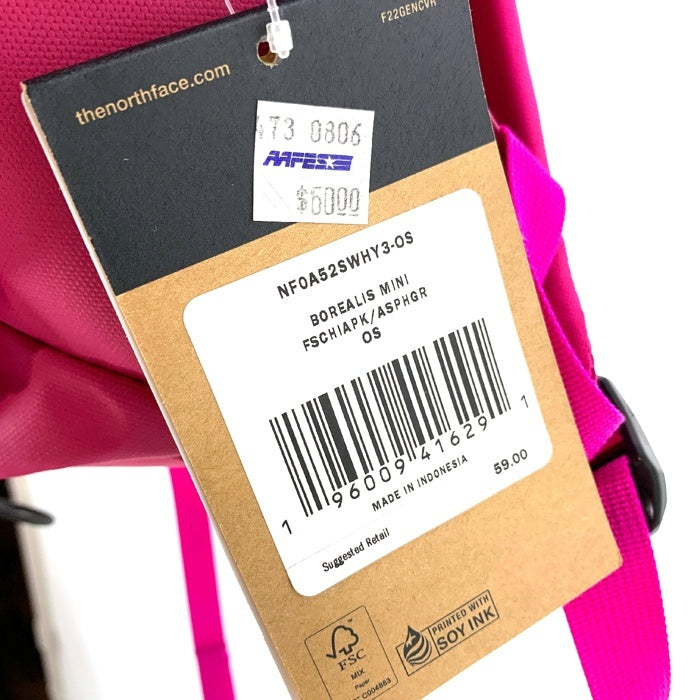 THE NORTH FACE ノースフェイス BOREALIS MINI ボレアリス ミニ バックパック リュック パープル NF0A52SWHY3-OS 並行品 福生店