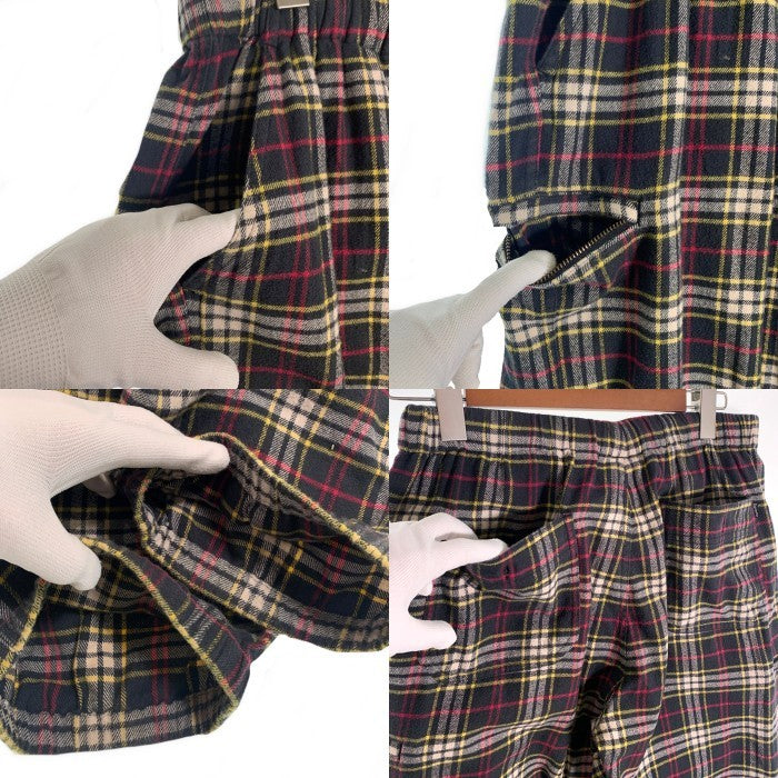 SUPREME シュプリーム 20AW Tartan Flannel Skate Pant フランネル スケート パンツ チェック ブラウン Size S 福生店