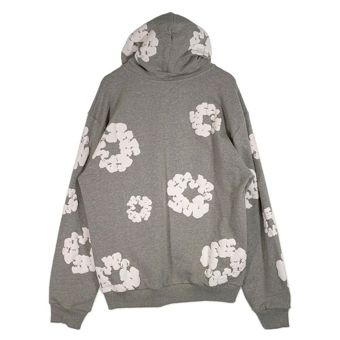 DENIM TEARS デニムティアーズ COTTON WREATH HOODIE コットンリース プルオーバースウェットパーカー グレー Size XL 福生店