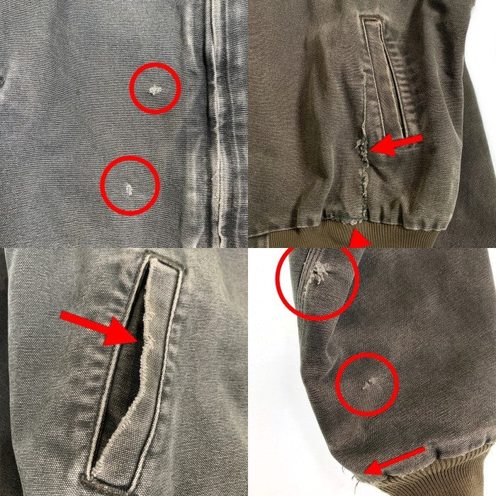 Carhartt サンタフェジャケット J14MOSモスグリーン 2000年生産 00's Carhartt カーハート サンタフェジャケット ダック モス