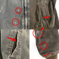 00's Carhartt カーハート サンタフェジャケット ダック モスグリーン J14MOS 05/00 Size 2XL-R 福生店