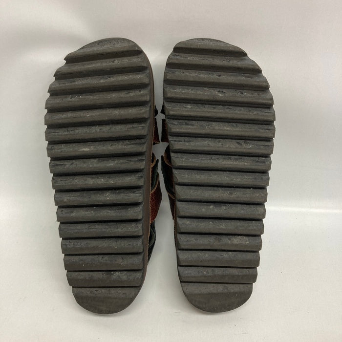 HE SANDALMAN サンダルマン サンダル VIBRAM RIPPLE ブラウン size9 瑞穂店