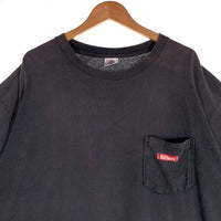 90's Marlboro マルボロ バックプリント ポケットTシャツ チャコール DELTA USA製 Size XL 福生店