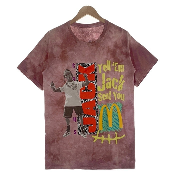 Travis Scott トラヴィススコット Cactus Jack カクタスジャック McDonald's Jack Smile II T-Shirt マクドナルド ジャック スマイル パフプリント 半袖 Tシャツ マルチ Size M 福生店