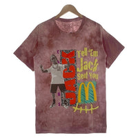 Travis Scott トラヴィススコット Cactus Jack カクタスジャック McDonald's Jack Smile II T-Shirt マクドナルド ジャック スマイル パフプリント 半袖 Tシャツ マルチ Size M 福生店