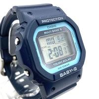 CASIO カシオ Baby-G 電波ソーラー デジタルクォーツ腕時計 ネイビー レディース BGD-5650 瑞穂店