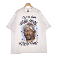 Nate Dogg ネイトドッグ プリントTシャツ ホワイト PRO CLUB Size 2XL 福生店