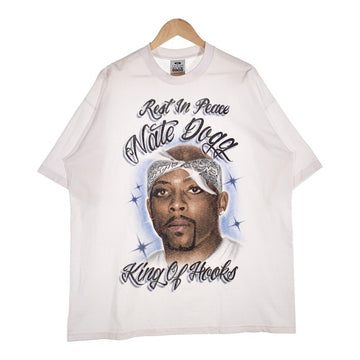 Nate Dogg ネイトドッグ プリントTシャツ ホワイト PRO CLUB Size 2XL 福生店