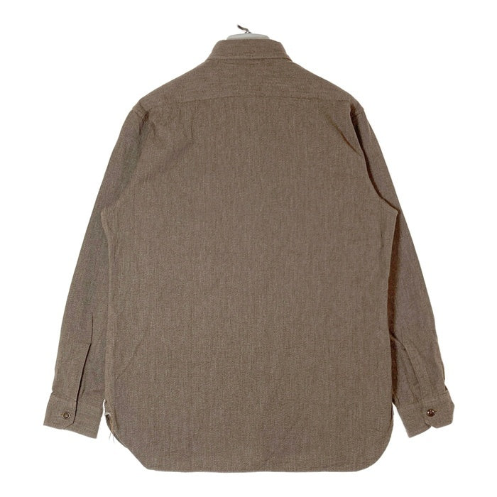 BUZZ RICKSON'S バズリクソンズ COTTON COVERT WORK SHIRT ブラウン size15-15 1/2 瑞穂店