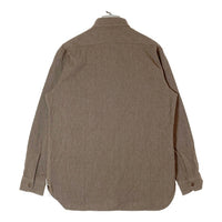BUZZ RICKSON'S バズリクソンズ COTTON COVERT WORK SHIRT ブラウン size15-15 1/2 瑞穂店
