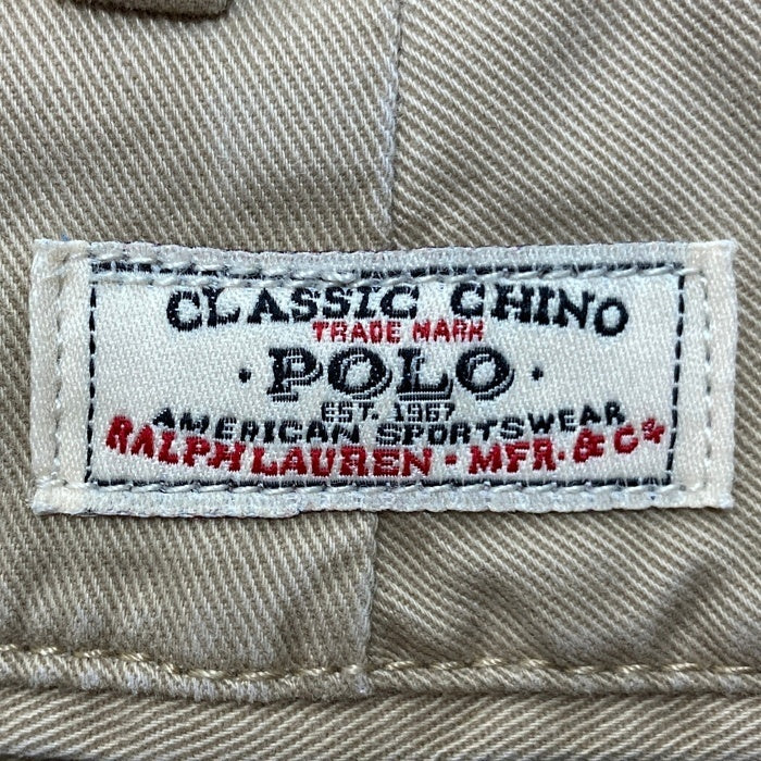 Polo by Ralph Lauren ポロラルフローレン ポロチノ トラウザーパンツ ベージュ Size 36×32 瑞穂店