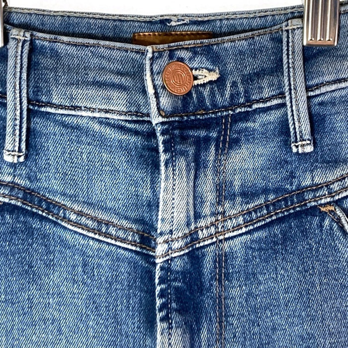 MOTHER DENIM マザーデニム 9505-624 ヨークフロントサークル マキシスカート デニム インディゴ size25 瑞穂店