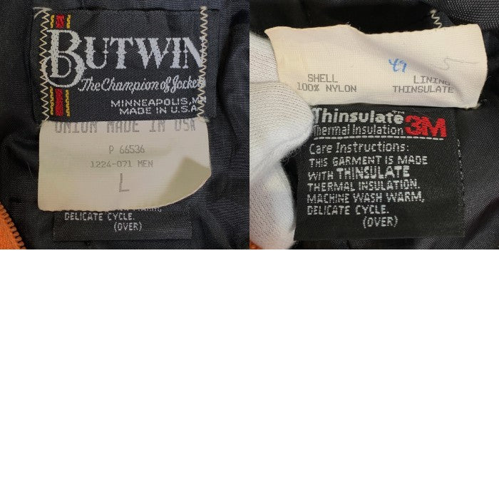 80-90's BUTWIN バトウィン プルオーバージャケット アノラック シンサレート ナイロン USA製 Size L 福生店