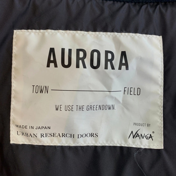 NANGA ナンガ アーバンリサーチドアーズ 別注 AURORA オーロラ ダウンジャケット ブラウン ナイロン DR97-17N016 Size 40 福生店