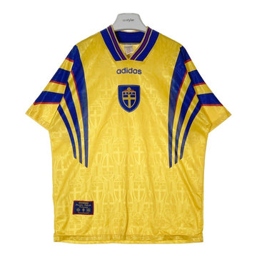 adidas アディダス 1996/97 スウェーデン代表 ユニフォーム イエロー sizeL 瑞穂店