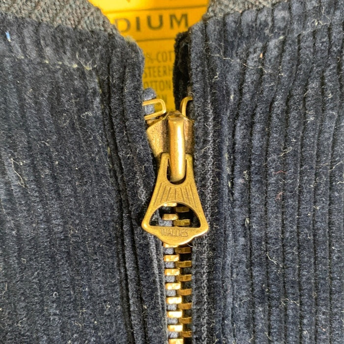 COLIMBO コリンボ Sprit Mound Sports Jacket 袖レザー ジップアップ スタジャン ネイビー Size M 福生店