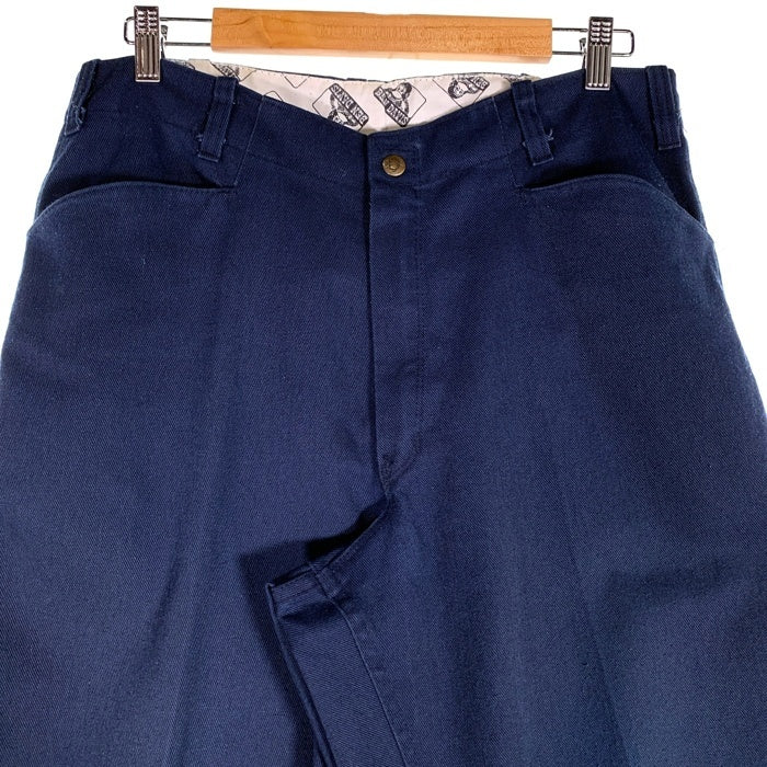 90's BEN DAVIS ベンデイビス フリスコワークパンツ チノツイル ネイビー USA製 Size 34 福生店