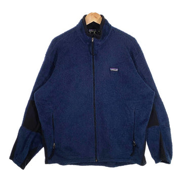 patagonia パタゴニア レギュレーター R2 フリースジャケット ネイビー ブラック USA製 25130 FA00 リペアあり Size L 福生店