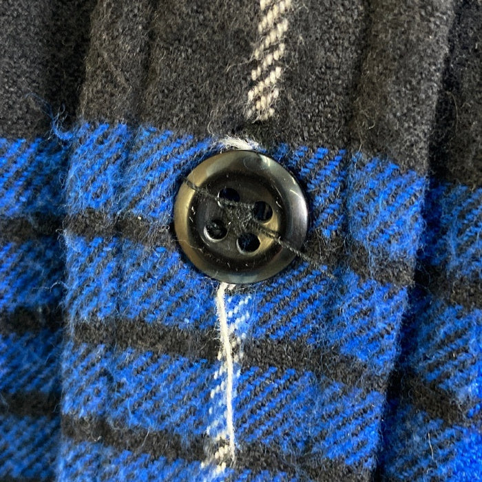 STUSSY ステューシー ネルシャツ チェック柄 ブルー sizeL 瑞穂店