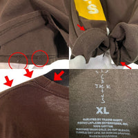 Cactus Jack カクタスジャック 20AW McDonald's マクドナルド Souvenir L/S Tee スーベニアロングスリーブTシャツ ブラウン Size XL 福生店