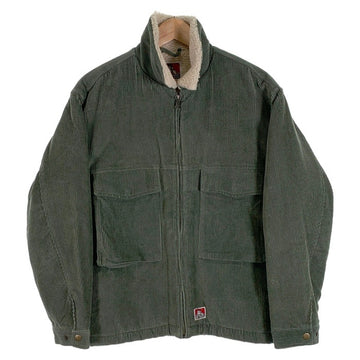 BEN DAVIS ベンデイビス Warmholic Cord JKT ウォームホリック コーデュロイジャケット ワーク ボア グリーン G-0780014 Size L 福生店