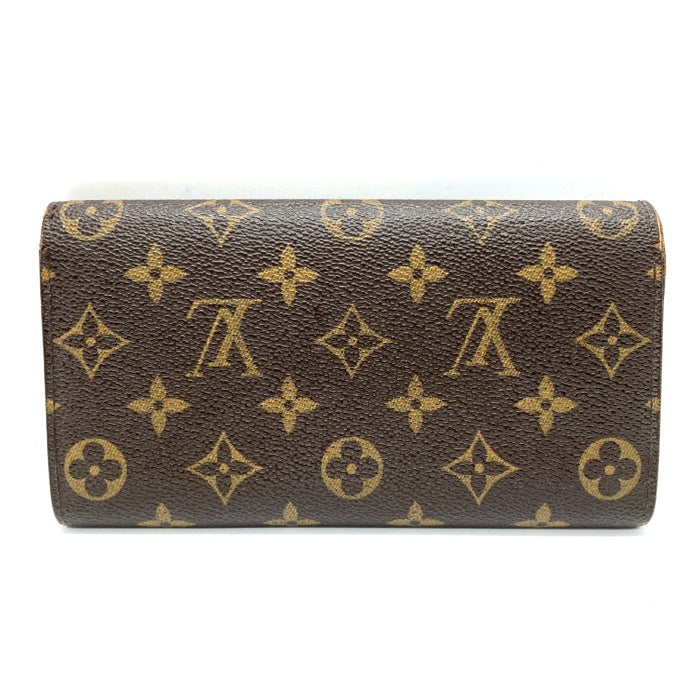 LOUIS VUITTON ルイヴィトン 長財布 モノグラム ポルトフォイユ サラ 旧型 カード6枚 ブラウン 瑞穂店