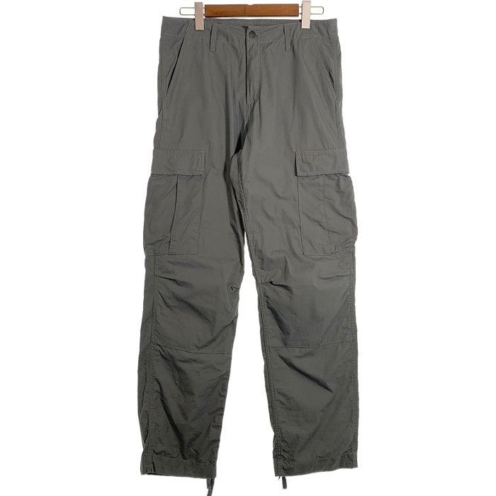 Carhartt WIP カーハートワークインプログレス REGULAR CARGO PANT レギュラーカーゴパンツ リップストップ カーキ I015875.0EH Size 32×32 福生店