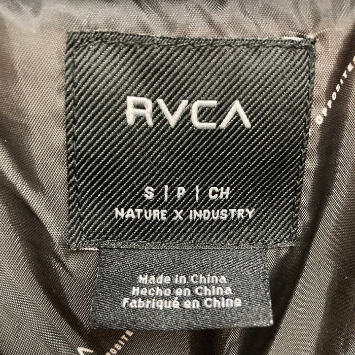 RVCA ルーカ BC042776 中綿ジャケット 背面ロゴ チャコールグレー sizeS 瑞穂店