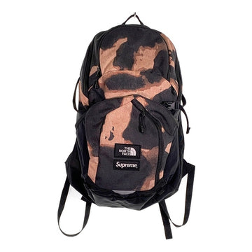 SUPREME シュプリーム 21AW THE NORTH FACE ノースフェイス Bleached Denim Print Pocono Backpack ブリーチドデニムプリント バックパック リュック ブラック NM72155I 福生店