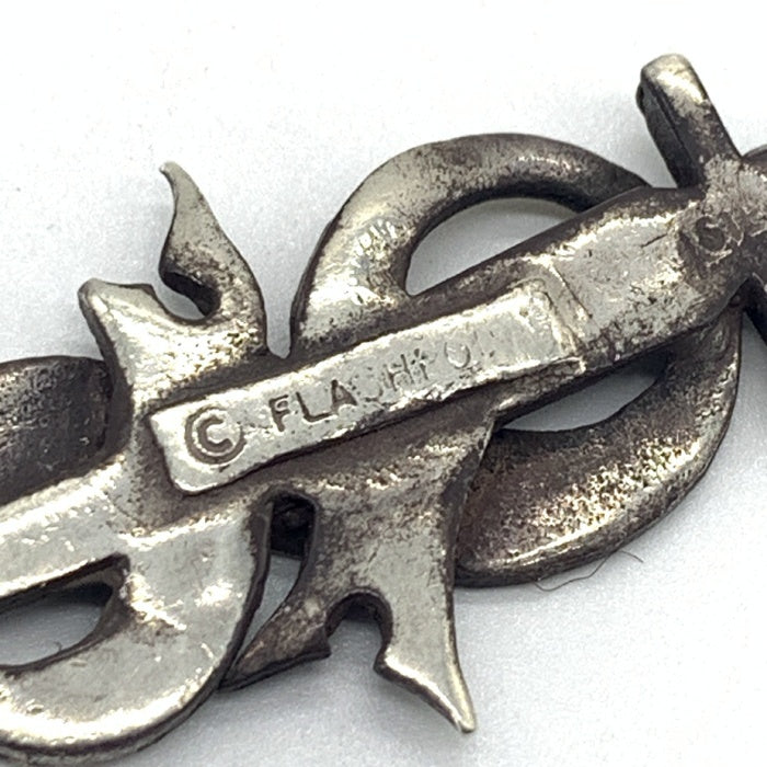 FLASH POINT フラッシュポイント REVENGE ダガー リボン シルバーペンダントトップ STERING SILVER 福生店