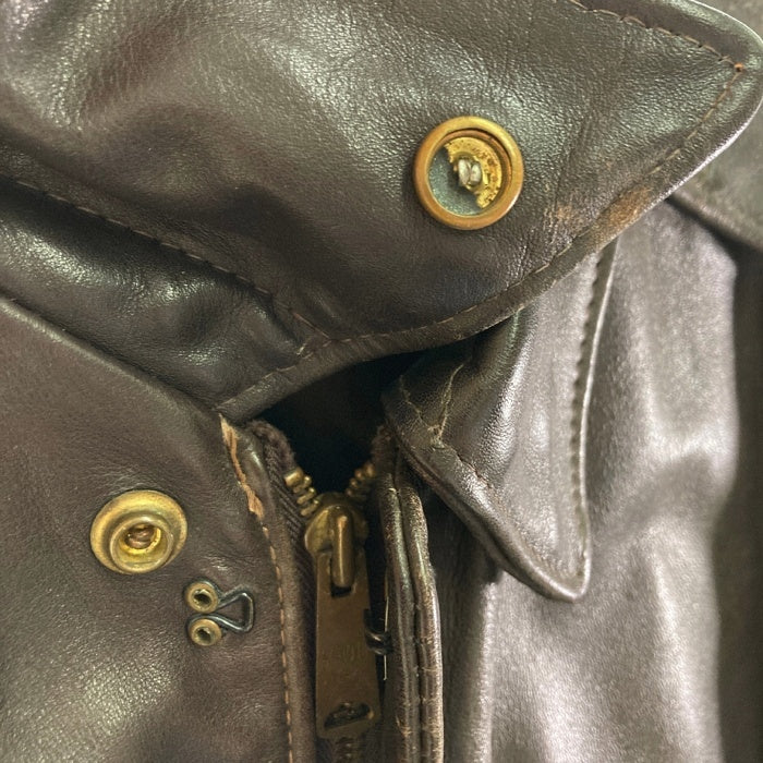 Schott ショット USA製 A-2 フライトジャケット ブラウン size38 瑞穂店