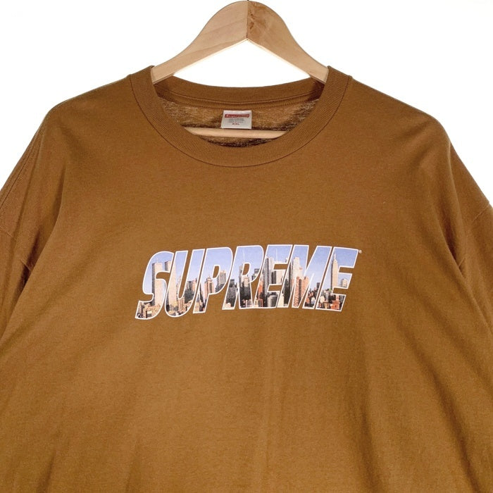 SUPREME シュプリーム 23AW Gotham Tee ゴッサム Tシャツ プリント ブラウン Size XXL 福生店