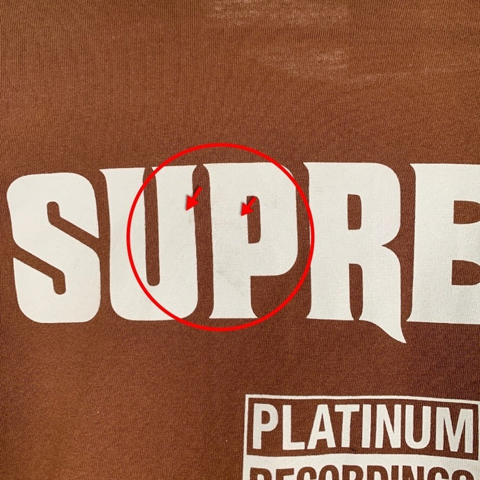 SUPREME シュプリーム 22SS Still Talking Tee スティルトーキング プリントTシャツ ブラウン Size XL 福生店