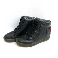 DIESEL ディーゼル EX-POSITIONED W ハイカットスニーカー ブラック size24cm 瑞穂店