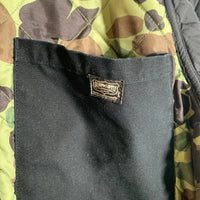 DENIM&SUPPLY RALPH LAUREN デニム&サプライ ラルフローレン キルティングジャケット リブ カモフラージュ ブラック Size XL 福生店