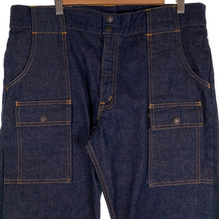 TCB JEANS ティーシービージーンズ 70s BUSH デニムブッシュパンツ インディゴ セルヴィッジ Size 36 福生店