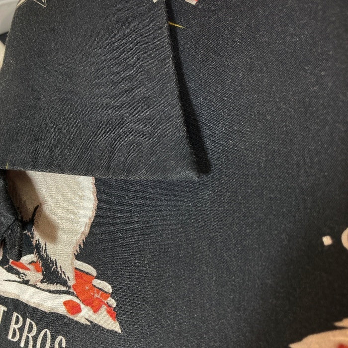 Schott ショット シロクマ総柄 シャツ ブラック sizeS 瑞穂店