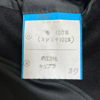 MARIO ZEGNA マリオ・ゼニア カシミヤ100% ロングコート ブラック size- 瑞穂店