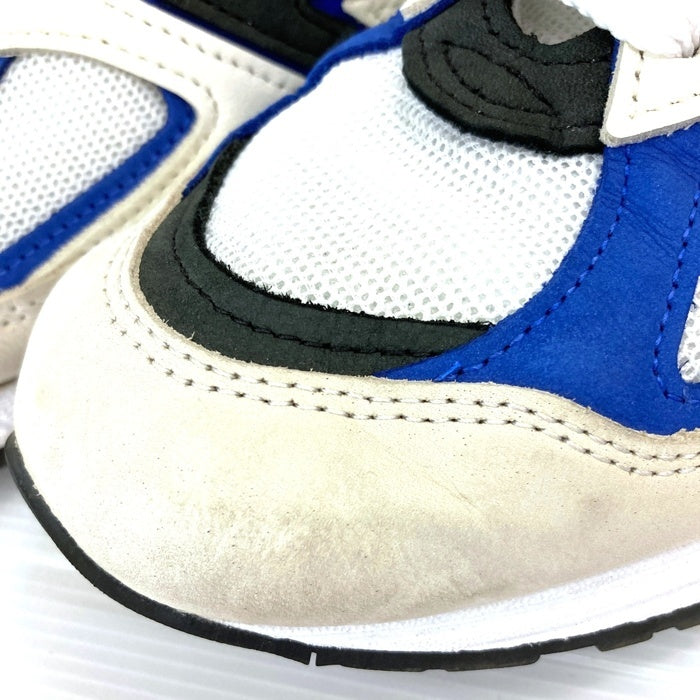 new balance ニューバランス M990WB2 レザー メッシュ ローカットスニーカー ホワイト ブルー USA製 Size 27.5cm 瑞穂店