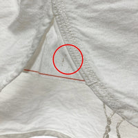 Triple Works トリプルワークス マチ付き ワークシャツ 長袖 コットン ホワイト アイアンハート 2 Size M 瑞穂店