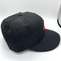 90's New Era ニューエラ MLB クリーブランド・インディアンス 59FIFTY メッシュ ベースボールキャップ ポリエステル USA製 Size 7 1/8 (56.8cm) 福生店