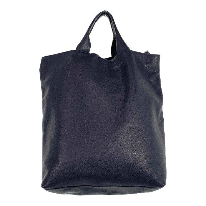 JIL SANDER ジルサンダー レザーハンドバッグ ショルダーストラップ ネイビー 福生店